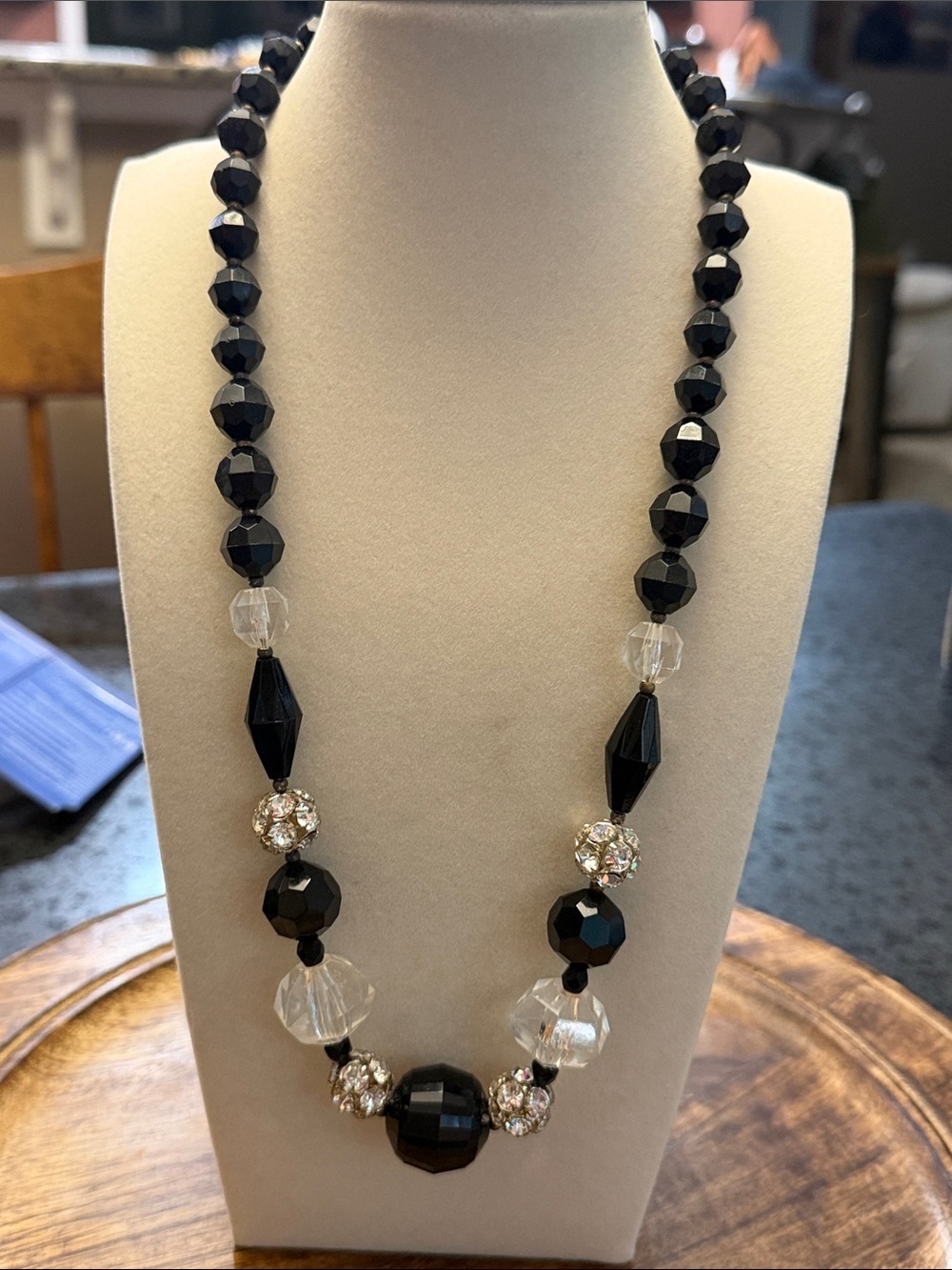 Vintage  Carol Dauplaise beaded necklace